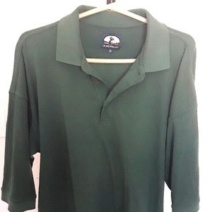 POLO GREEN SHIRT. SIZE XL
